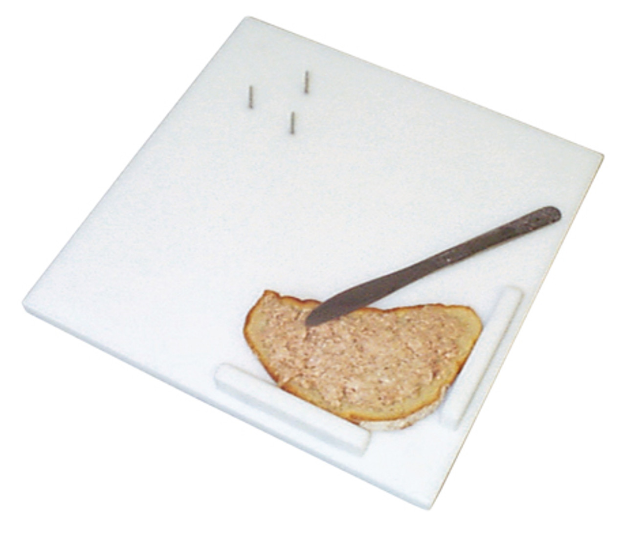 White Food Grade Polypropylene Cutting board, 12x12