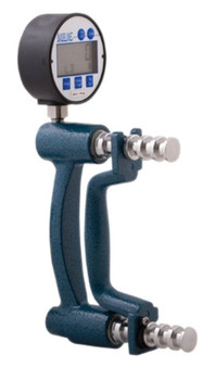 The Hand Grip Dynamometer in the set has a 300LB Capacity with Digital LCD Display for easy readings.