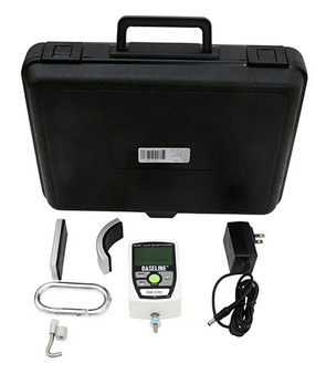 Baseline® MMT 100lb Electronic Hydraulic Push-Pull Dynamometer Case and Accessories