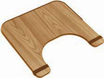 Standard Wood Finish Wheelchair Tray - 24-in x 20-in