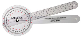 Baseline 12-inch Plastic 360-Degree ISOM/STFR Goniometer