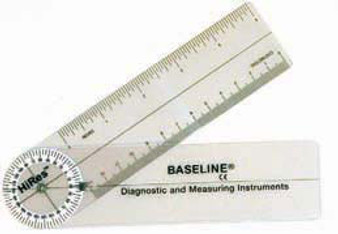 Baseline 360-Degree HiRes Plastic Pocket Rulongmeter -  (EN-121006HR)6 inch Arms