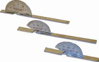 Baseline 3.5-Inch Stainless Steel Finger/Small Joint Goniometer