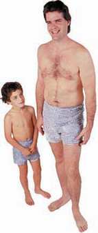 Dipsters Disposable Mens Elastic Waistband Boxer Shorts - Dozen