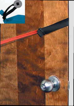 CanDo® Exercise Band - Accessory - Premium Door Jamb Disc Anchor Strap - Each