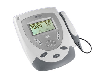 Ultrasound machine for physical shop therapy