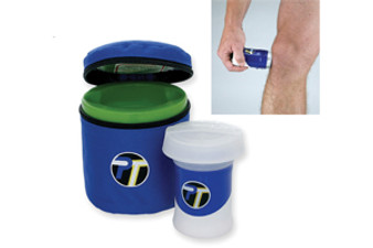 Ice-Up Ice Massage Cup and Portable Cooler