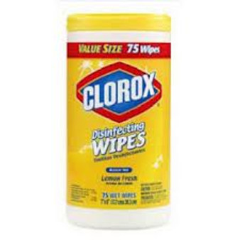 Clorox Disinfectant Wipes 75 Count