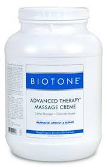 Biotone Advanced Therapy Massage Cream 1 Gallon