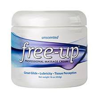 Free-Up Unscented Massage Cream 8oz.