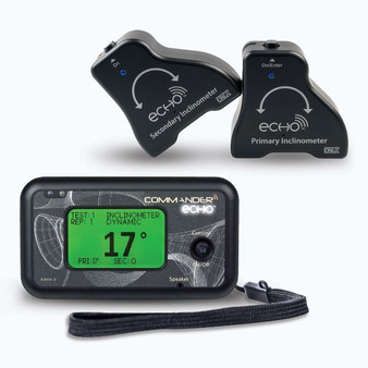 Commander Echo Inclinometer Starter Kit - Dual Inclinometer Set and console