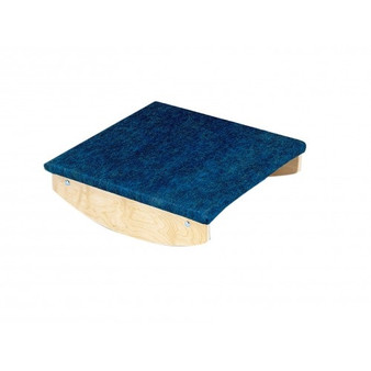 Wooden Rocker Board with Carpet (18 x 18 x 5 inches, side-to-side/front-to-back combo)