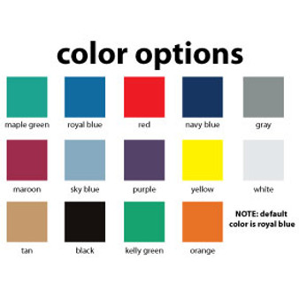 Color Options for Cando Exercise Mats