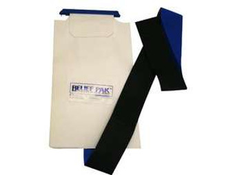 Relief Pak Insulated Ice Bag (7 x 12 inches with foam belt and Velcro, 10-piece case)