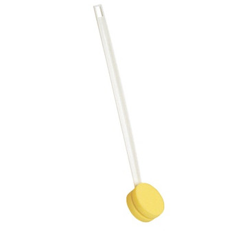 Back Scrubber with Straight Handle and Rotating Arm