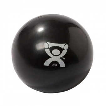 CanDo® WaTE™ Ball - Hand-held Size - Black - 5" Diameter - 6.6 lb