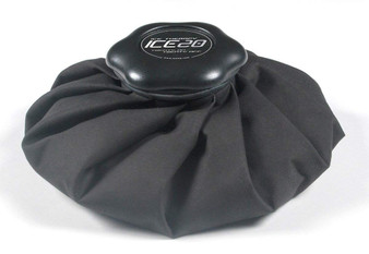 Refillable no-leak ice bag with an easy-open cap
