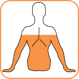 Whitehall S-90-SL Stationary Whirlpool with legs for Hips, Back and Shoulders