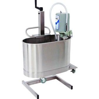 Whitehall Hydrolift for 22 Gallon Whirlpool in use