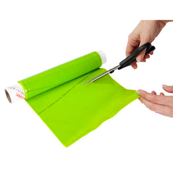 Dycem non-slip multifunctional surface grip material, roll, 8x3-1/4 foot, lime