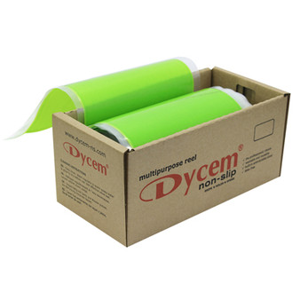 Dycem non-slip multifunctional surface grip material, roll, 8x16 yard, lime