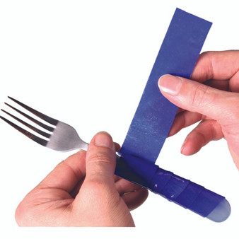 Dycem non-slip multifunctional self-adhesive strips (16x1-1/8) 3 each, blue