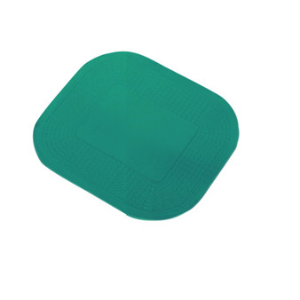 Dycem non-slip sure anchor surface rectangular pad, 7-1/4x10, forst green