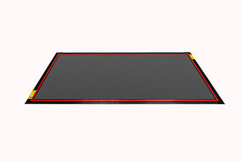 Dycem, CleanZone Environmentally Safe Floating Floor Mat System, 4' x 10', Titanium