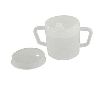 Independence 2-Handled mug, 8 oz., w/2 lids, Disherwasher Safe