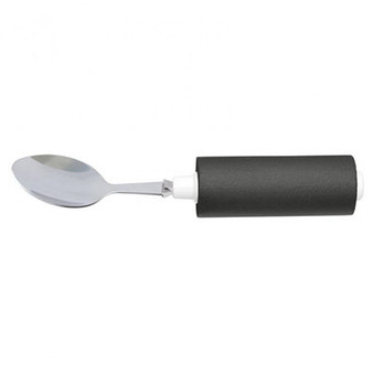 Utensil, large grip foam handle, straight soup spoon