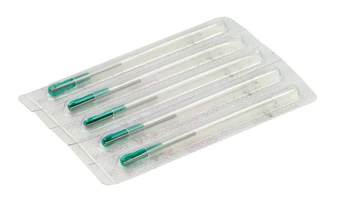 APS, Dry Needle, 0.16 x 25mm, Green tip (box of 100) Row