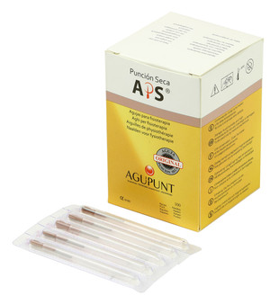 APS, Dry Needle, 0.25 x 30mm, Brown tip (box of 100)