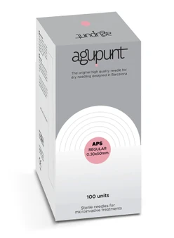 APS, Dry Needle, 0.30 x 50mm, Pink tip (box of 100)