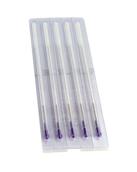 APS, Dry Needle, 0.30 x 60mm, Purple tip (box of 100) Row