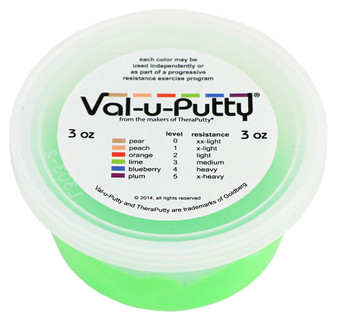 Val-u-Putty Exercise Putty - Lime, medium (3 oz)