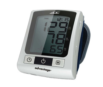 ADC Advantage Basic Wrist Digital Blood Pressure & Pulse Rate Monitor
