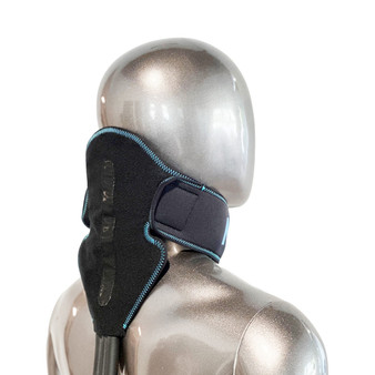 NICE1 Cold Compression Therapy Wraps (Cervical, Upper w/ 2 Straps) In use