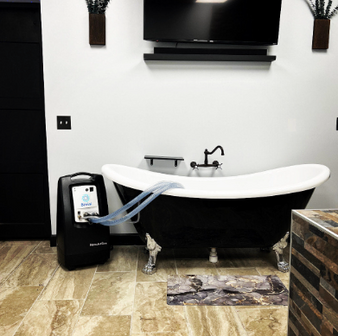Bimini Home Oxygen Perfusion System Open Bathtub
