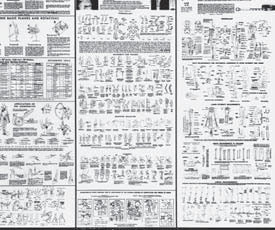 ISOM Goniometry X-ray Anthropometric Measurement Chart