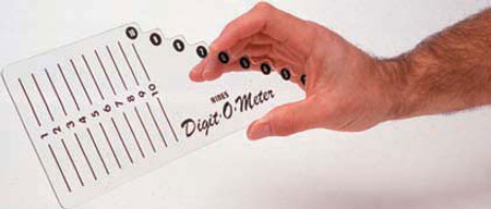 Digit-O-Meter Functional Finger Motion Gauge Digit-O-Meter Functional Finger Motion Gauge