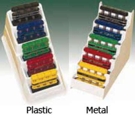 Cando Digi-Flex Finger/Hand Flexion Exerciser Set of 5 w/Case