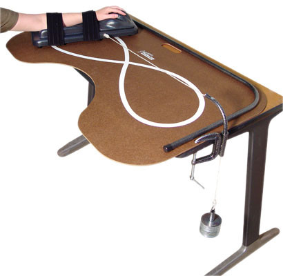 Skateboard Weight System for Range of Motion Resistance Therapy