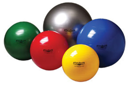 yellow exercise ball