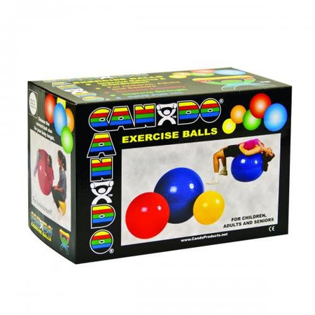 CanDo® Inflatable Exercise Ball - Red - 30" (75 cm), Retail Box CanDo® Inflatable Exercise Ball - Red - 30" (75 cm), Retail Box