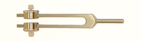 Baseline Tuning Fork with Variable Frequency (20 to 4096 cps) for Evaluating Patients' Hearing