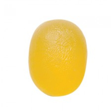 CanDo® Gel Squeeze Ball - Large Cylindrical - Yellow - X-Light CanDo® Gel Squeeze Ball - Large Cylindrical - Yellow - X-Light