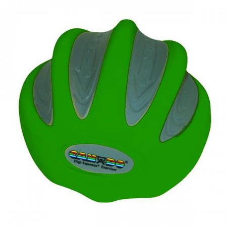 CanDo® Digi-Squeeze® hand exerciser - Small - green, moderate