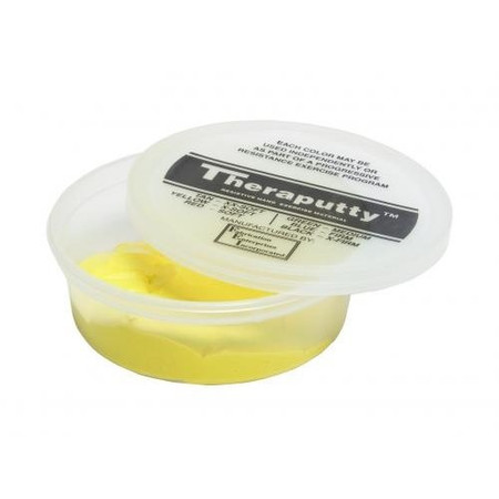 CanDo® Theraputty® Exercise Material - 6 oz - Yellow - X-soft