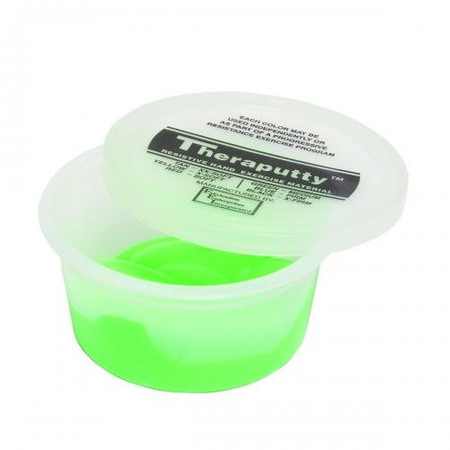 CanDo® Theraputty® Exercise Material - 3 oz - Green - Medium