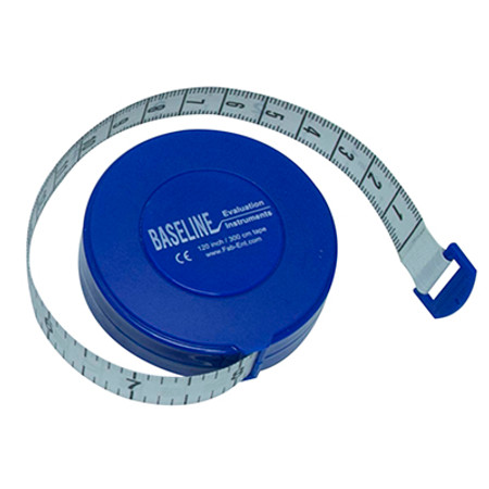 Baseline woven measurement tape with push-button retractor, 120" Baseline woven measurement tape with push-button retractor, 120"